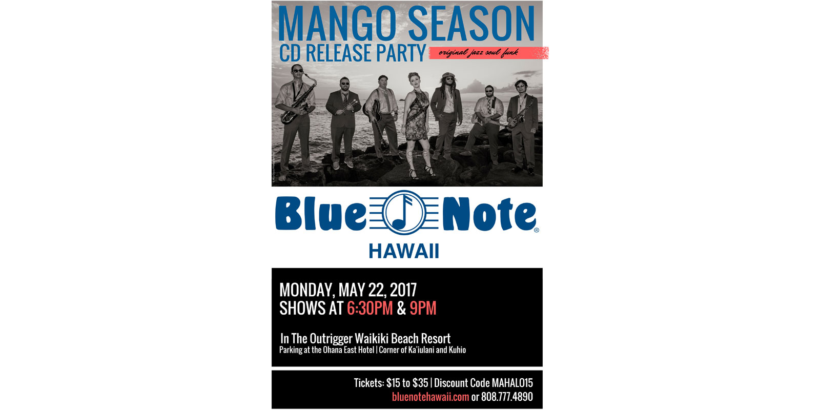 Mango Season Music at the Blue Note